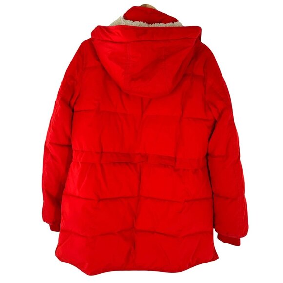 J.Crew Chateau Puffer Jacket Primaloft in Bright Cerise Size M #AF012 - Picture 7 of 9